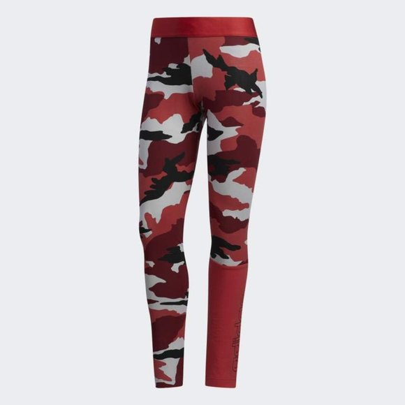 Adidas FL0179 Fast and  Confident Camo Leggings - Picture 3 of 3